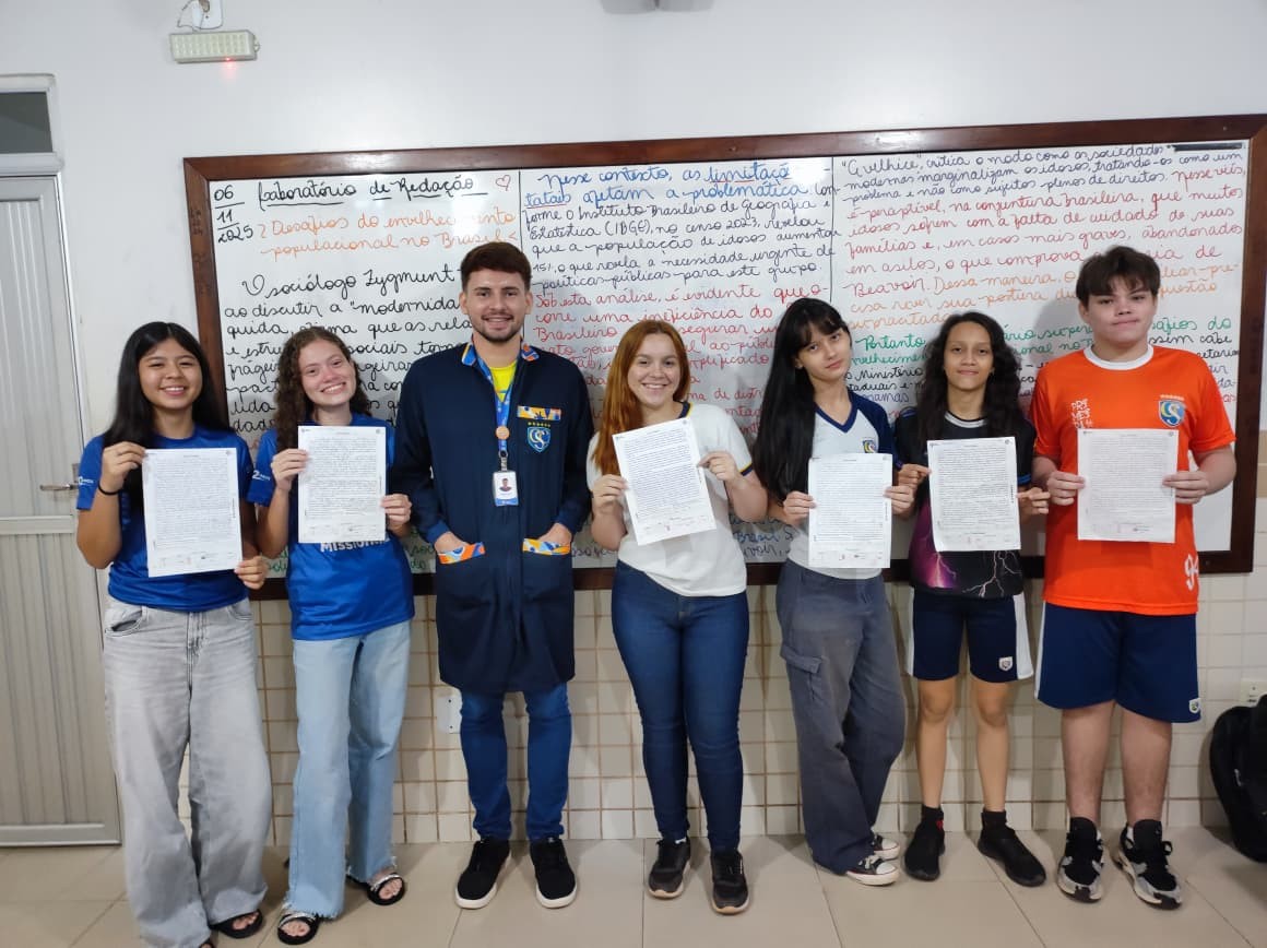 Professor que acertou tema da redação do Enem 2025 fez atividade sobre ‘envelhecimento populacional’ dias antes de prova em Santarém