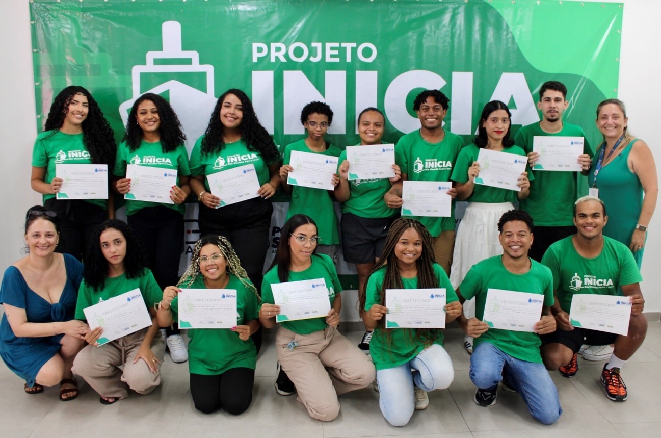 Jovens em vulnerabilidade participam
de projeto e se aproximam do Porto