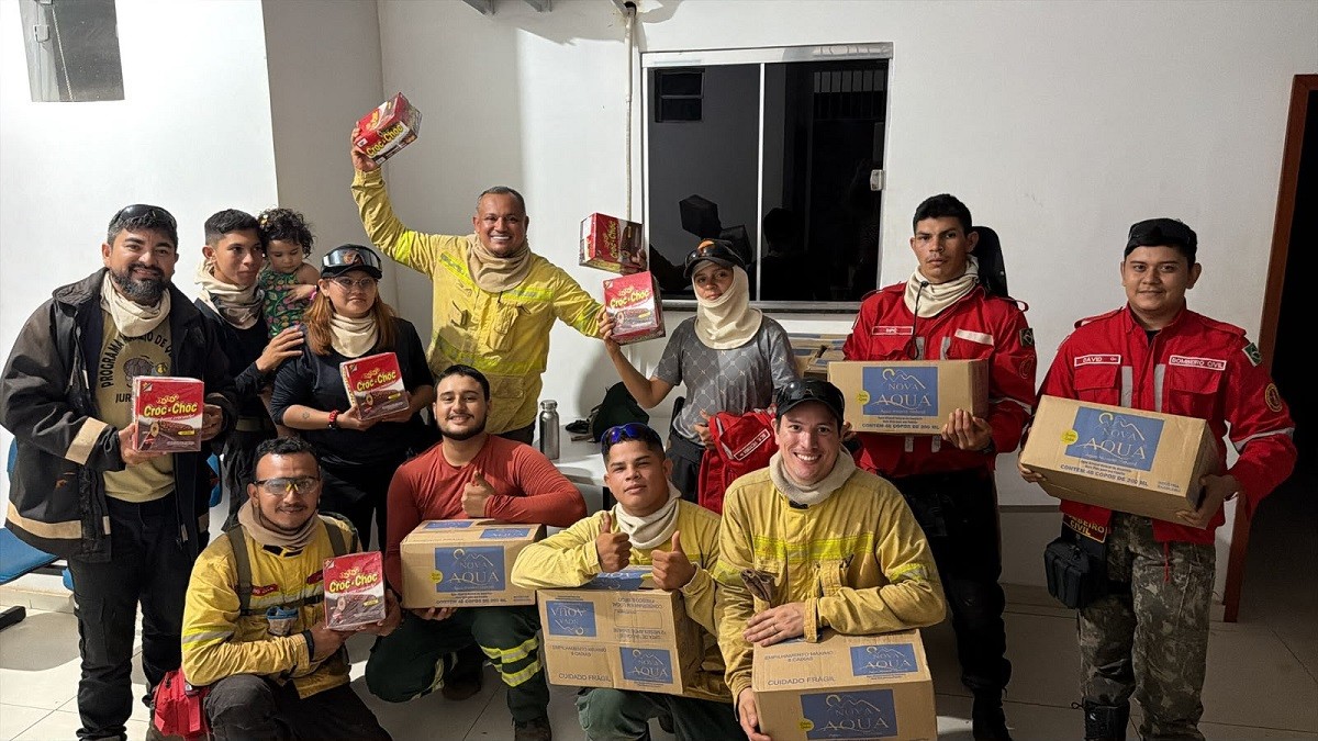 Tribo Muirapinima lança campanha para apoiar brigadistas que combatem incêndios em Juruti