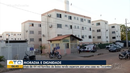 Mais de 44 mil famílias de baixa renda aguardam por moradia no Tocantins