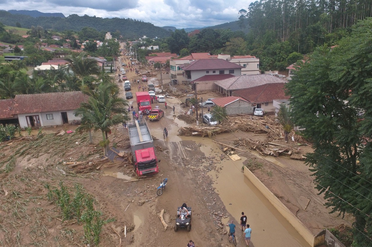 Eventos climáticos extremos causam prejuízos de R$ 724 milhões a Santa Catarina em uma década