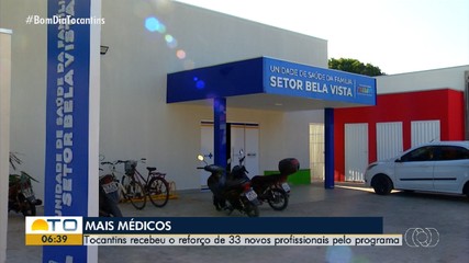Tocantins recebe reforço do programa Mais Médicos com de mais de 30 novos profissionais