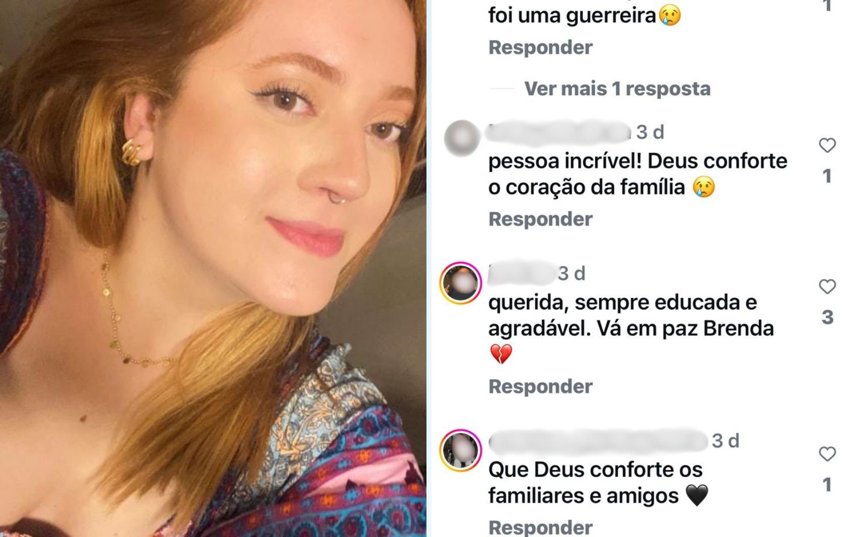 Irmã de estudante que morreu após embolia um mês depois de acidente desabafa: 'Dor insuportável'