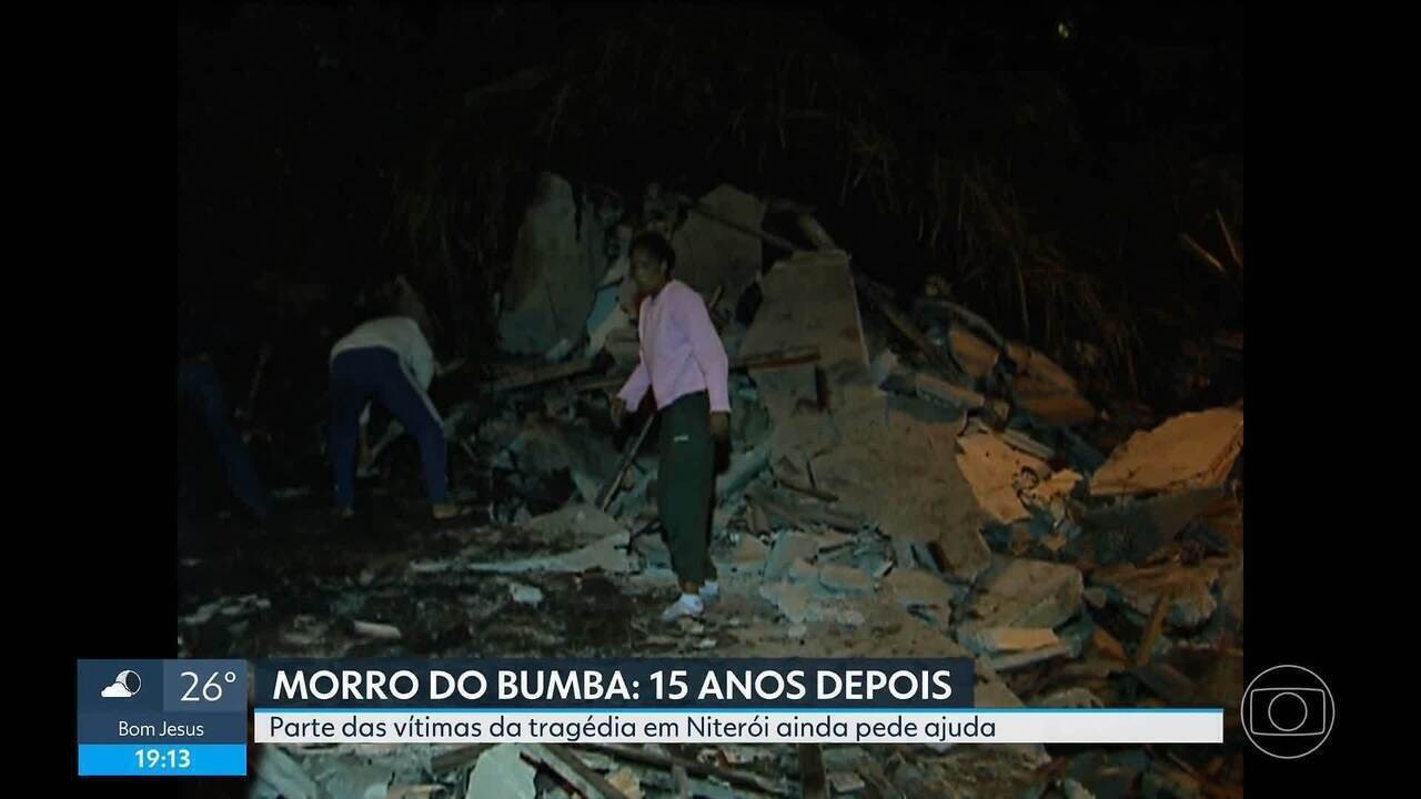 TRAGÉDIA DO MORRO DO BUMBA, EM NITERÓII, CONCLUTA 15 ANOS E DESABRIGADOS AINDA AGUARDAM POR MORADIAS | Rio de Janeiro
