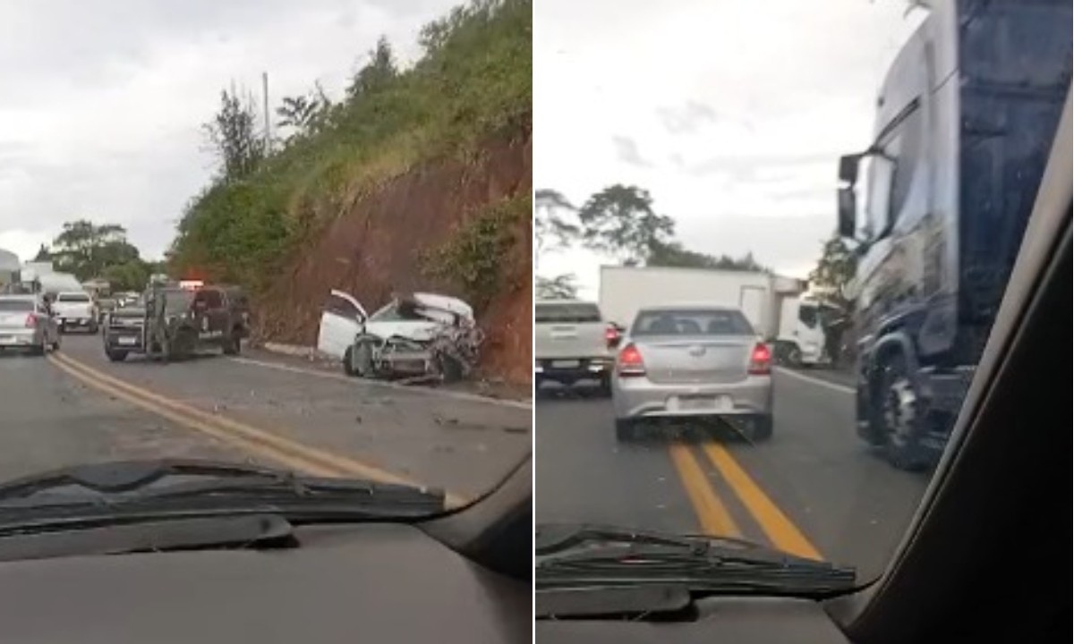 Homem morre após batida entre carro e caminhão no sul da Bahia 