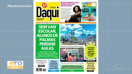 Destaque do Daqui: sem van escolar, alunos de Palmas perdem aulas