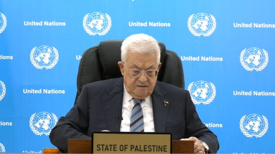 Presidente da Autoridade Palestina discursa na Assembleia Geral da ONU