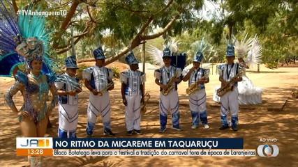Bloco Botafogo leva para o Festival Gastronômico a tradição do carnaval fora de época