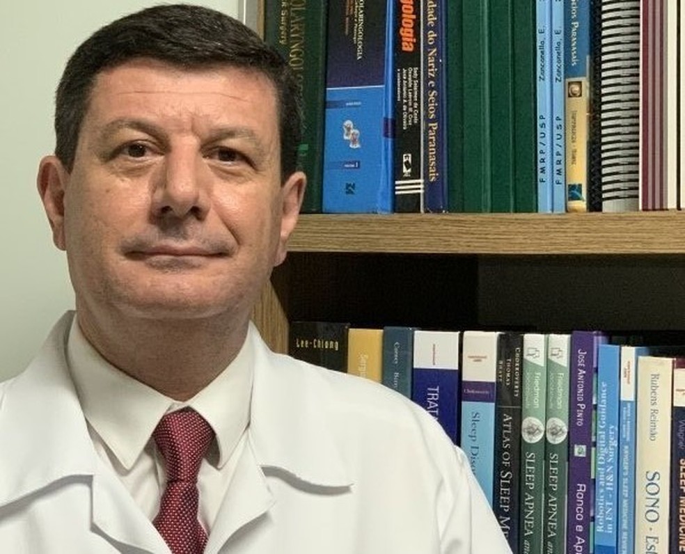 O otorrinolaringologista Edilson Zancanella, presidente da Associação Brasileira de Medicina do Sono — Foto: Divulgação