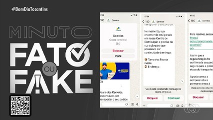Saiba o que é verdade ou mentira no Minuto Fato ou Fake do g1