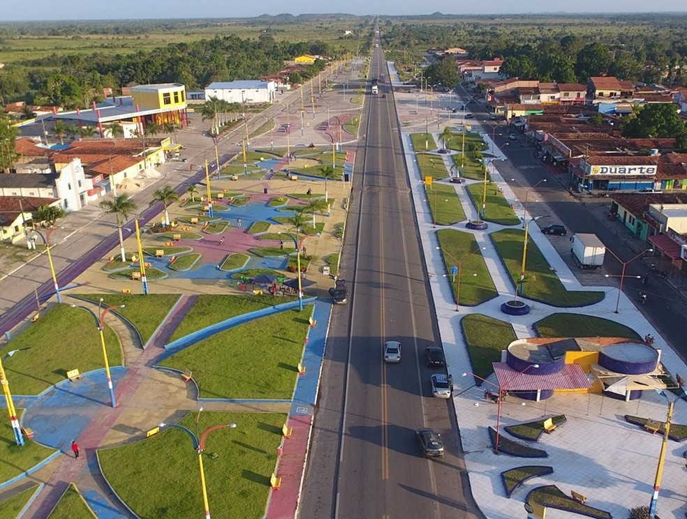 Município de Cidade de Maranhãozinho, no Maranhão. — Foto: Divulgação/Prefeitura de Maranhãozinho