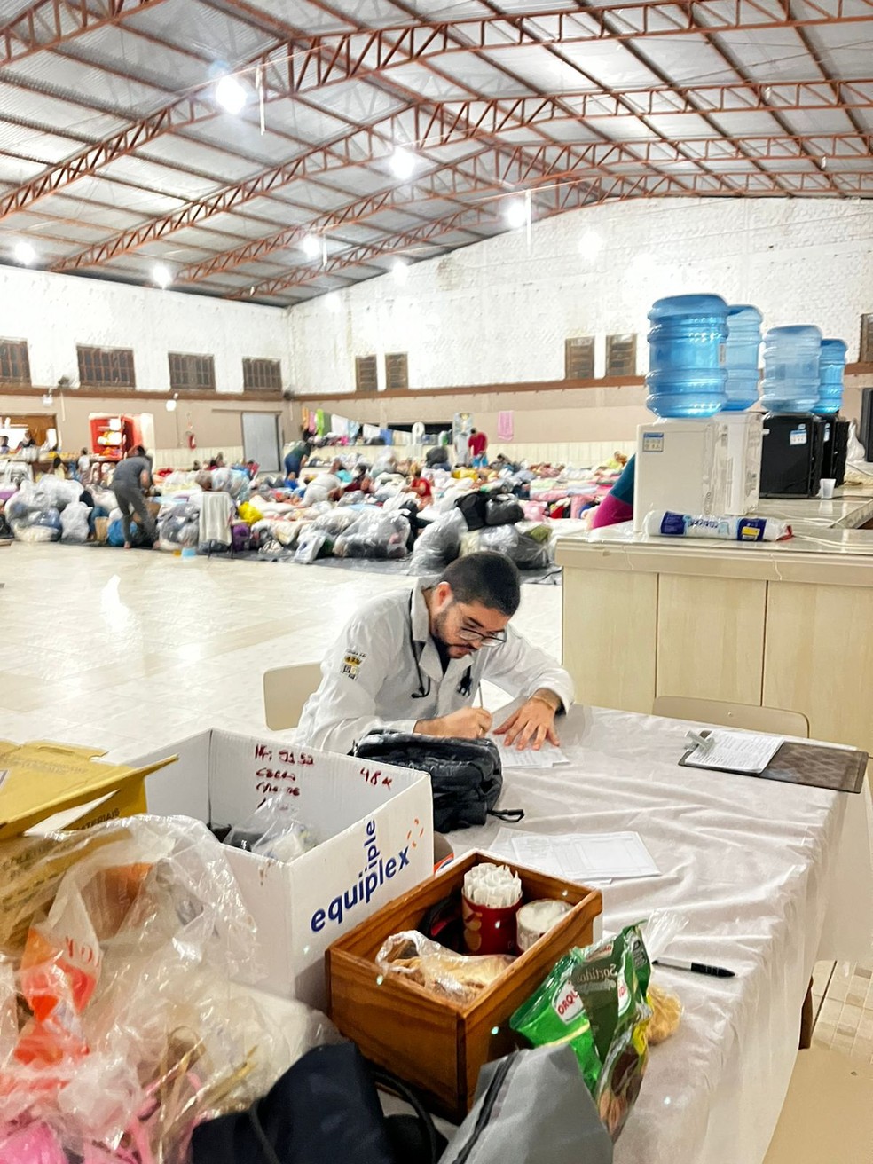 Médico formado no Acre trabalha como voluntário em cidade gaúcha — Foto: Arquivo pessoal