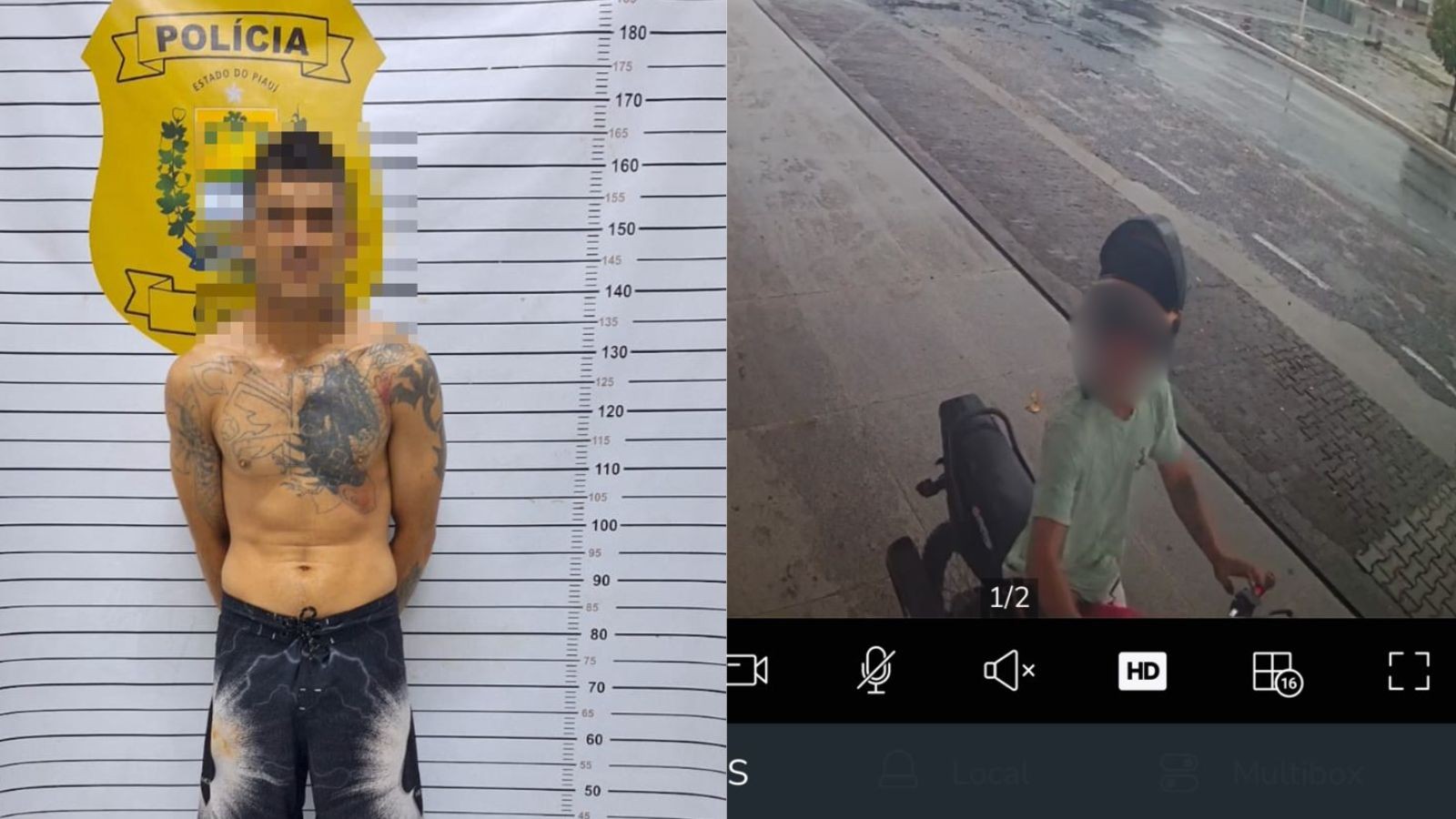 Suspeito de assaltar posto de combustíveis é preso no PI; arma de fabricação caseira foi apreendida