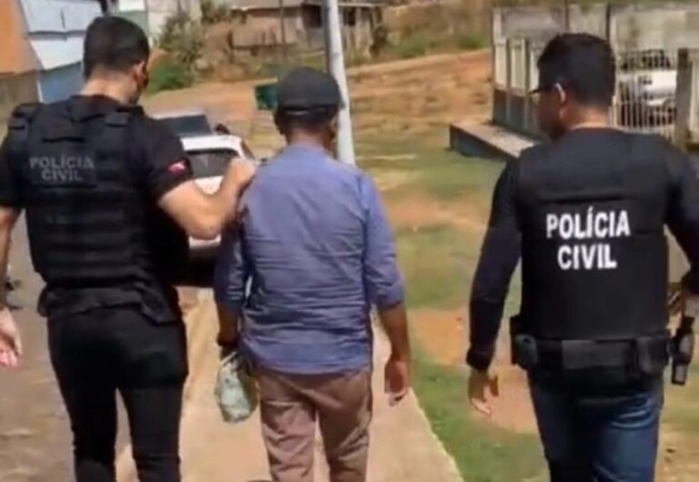 Raimundo Nonato foi preso, pela primeira vez, no dia 18 de outubro deste ano por equipes da polícia no Pará, na cidade de Novo Repartimento. — Foto: Reprodução