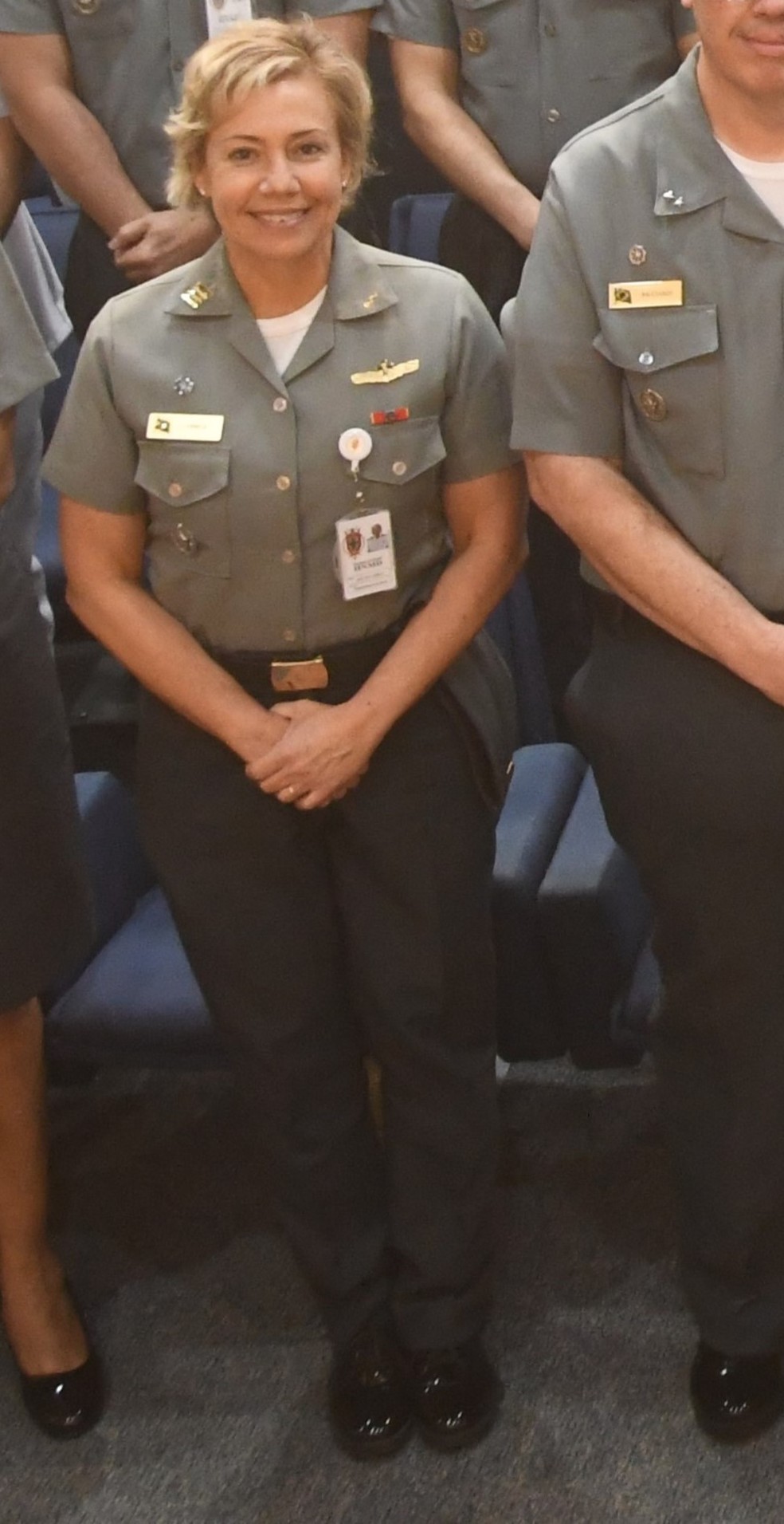 Capitão de Mar e Guerra Médica, Gisele Mendes, Superintendente de Saúde do Hospital Naval Marcílio Dias — Foto: Divulgação