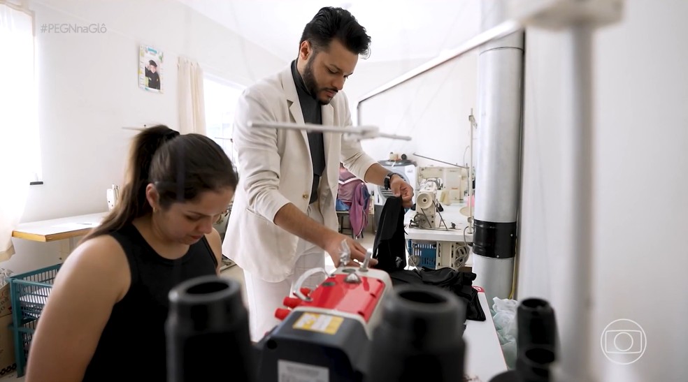 Empreendedor transforma paix&atilde;o por lingerie em neg&oacute;cio de R$ 90 mil por m&ecirc;s &mdash; Foto: Reprodu&ccedil;&atilde;o/Tv Globo