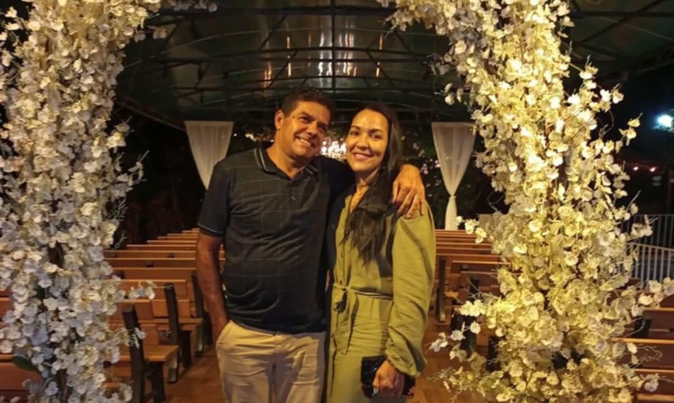 Erinaldo Amaral e Anailda dos Santos — Foto: Reprodução/Arquivo pessoal