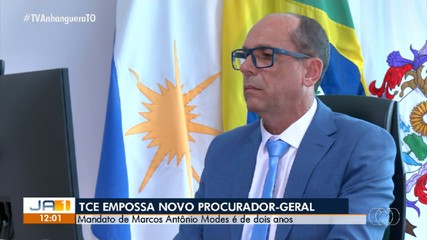 Procurador-geral toma posse no TCE após Justiça derrubar ato do governador do Tocantins
