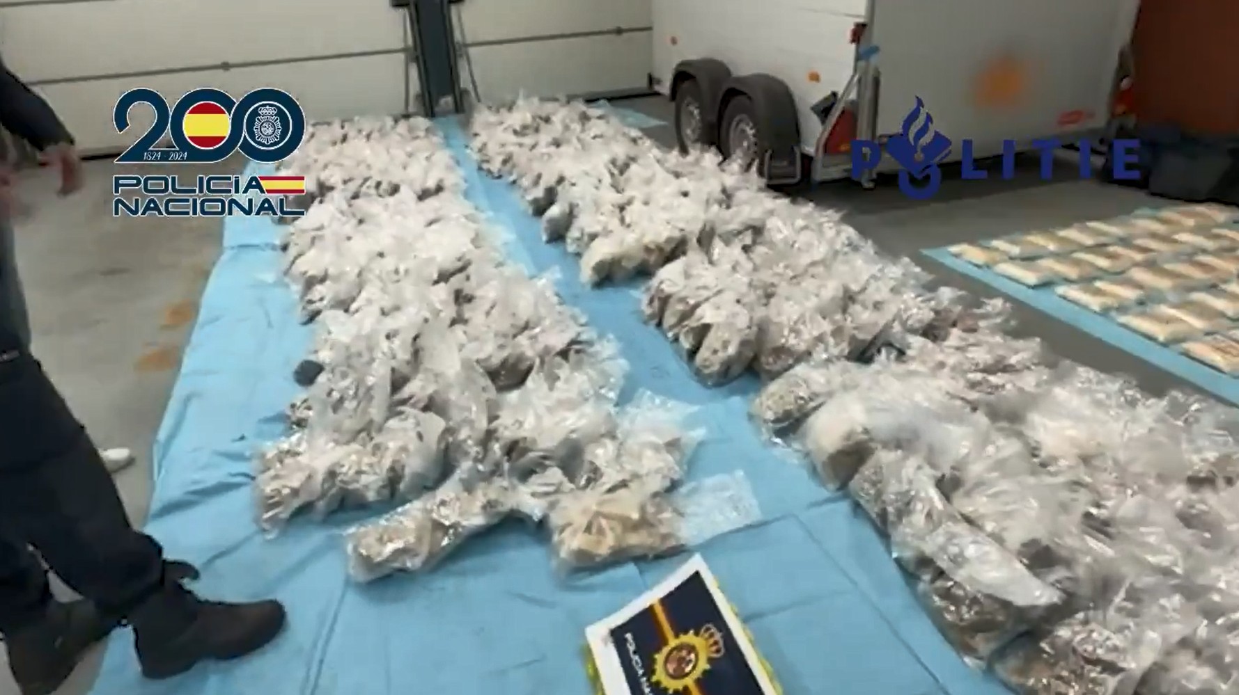 Polícias da Espanha e da Holanda apreendem quase uma tonelada de ecstasy que iria para América do Sul