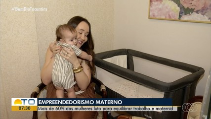 Mais de 60% das mulheres lutam para equilibrar trabalho e maternidade