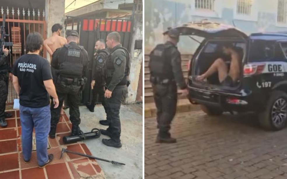 Homem é preso por suspeita de matar a sogra com chutes em Ribeirão Preto, SP — Foto: Reprodução/EPTV