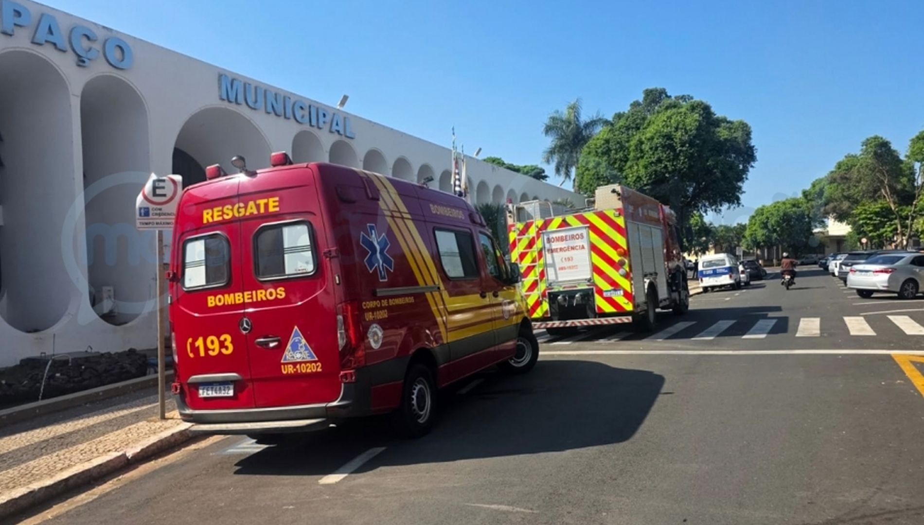 Prédio da prefeitura Tupã é evacuado após servidores sentirem forte odor e dificuldade para respirar