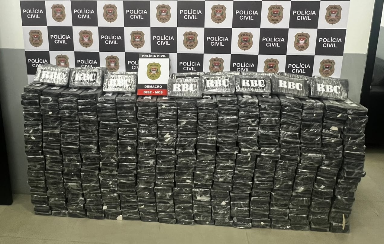 Polícia apreende mais de 400 quilos de cocaína em Guararema