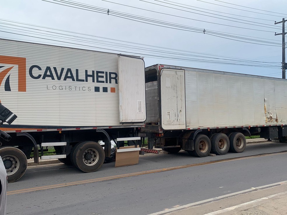 Caso aconteceu durante a tarde desta sexta-feira. — Foto: Karla Mendes/Rede Amazônica