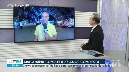 Aniversário de Araguaína: confira a programação desta sexta-feira (14)