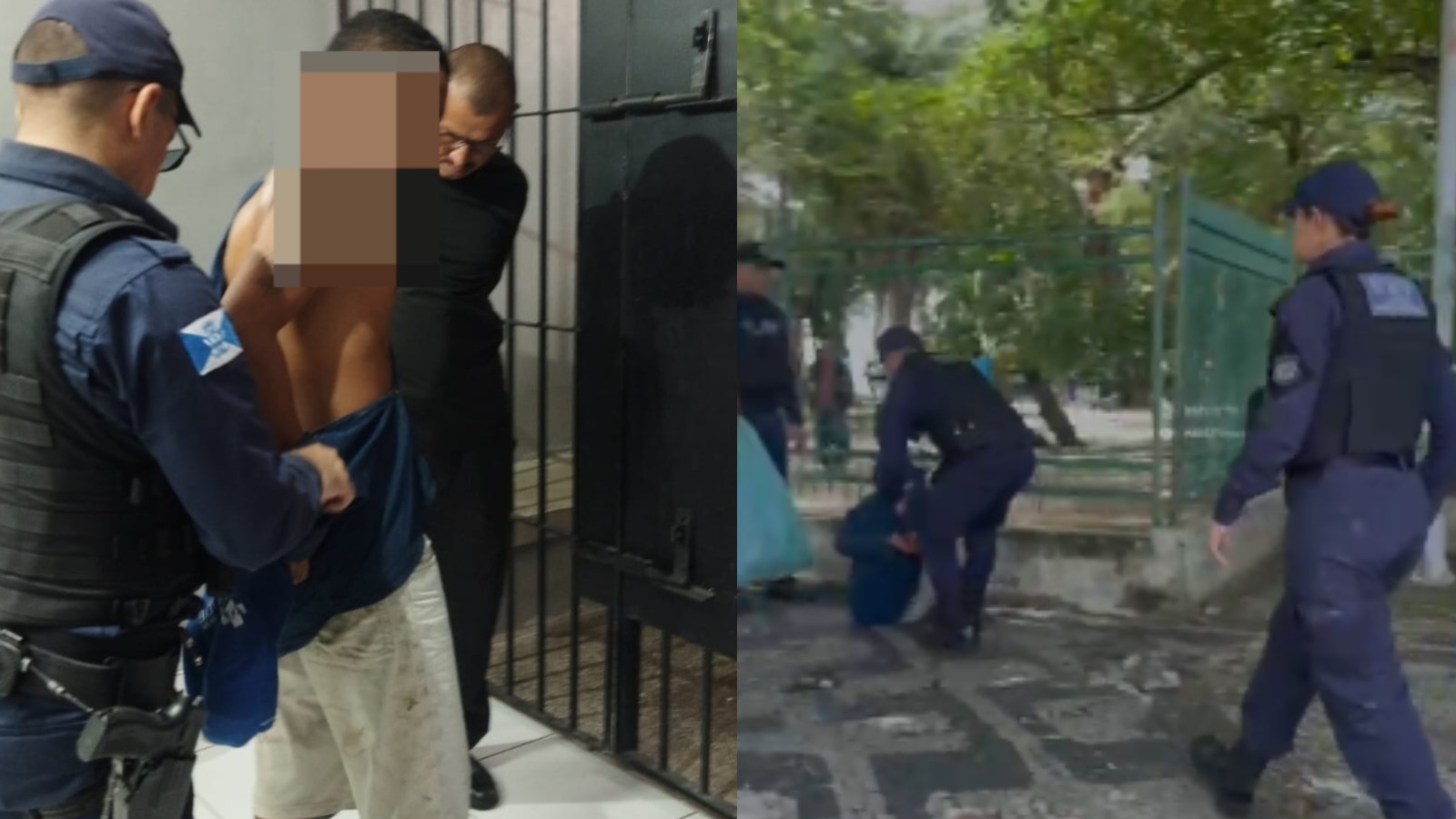 Flanelinha é preso após agredir companheira em rua no Centro de Teresina