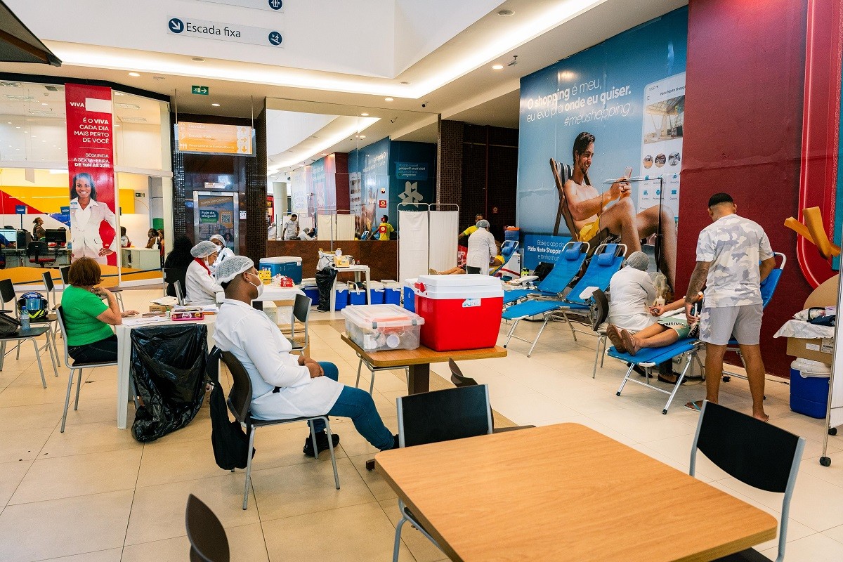 Hemomar inicia campanha de doação de sangue em shoppings da Grande São Luís; saiba como participar