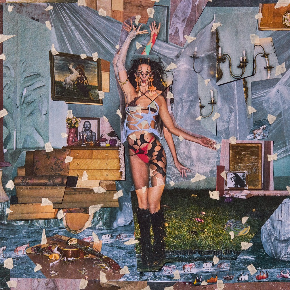 Capa do álbum ‘Coisas naturais’, de Marina Sena — Foto: Divulgação