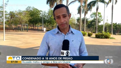 Acusado de matar amigo é condenado pela Justiça em Guaraí