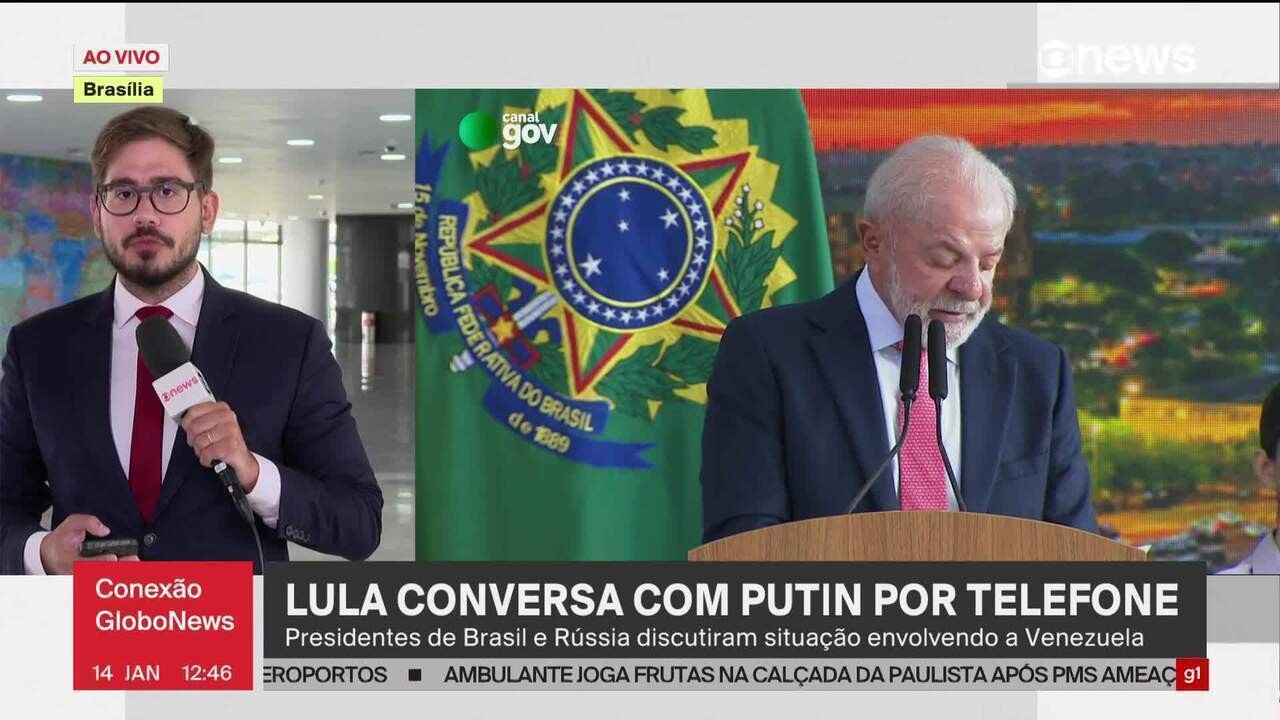 Lula telefona para Putin