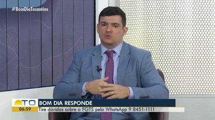 Advogado tira dúvidas sobre o FGTS no Bom Dia Responde