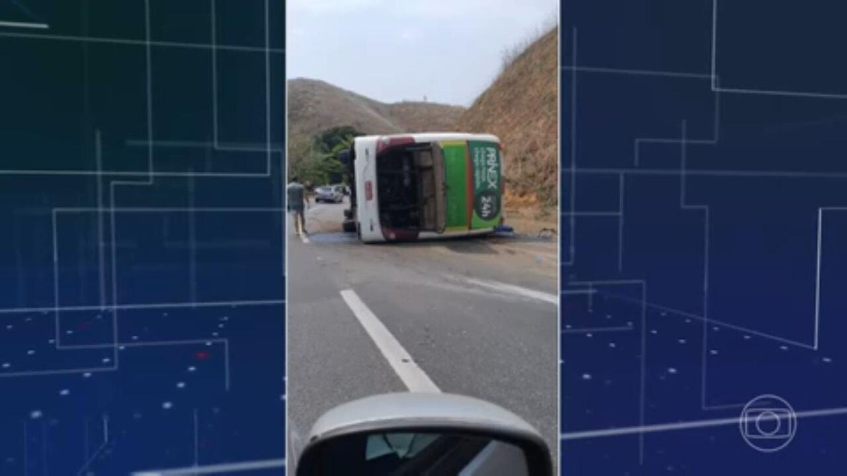 Acidente na estrada mata jogadores de futebol americano na Serra das Araras, no Rio