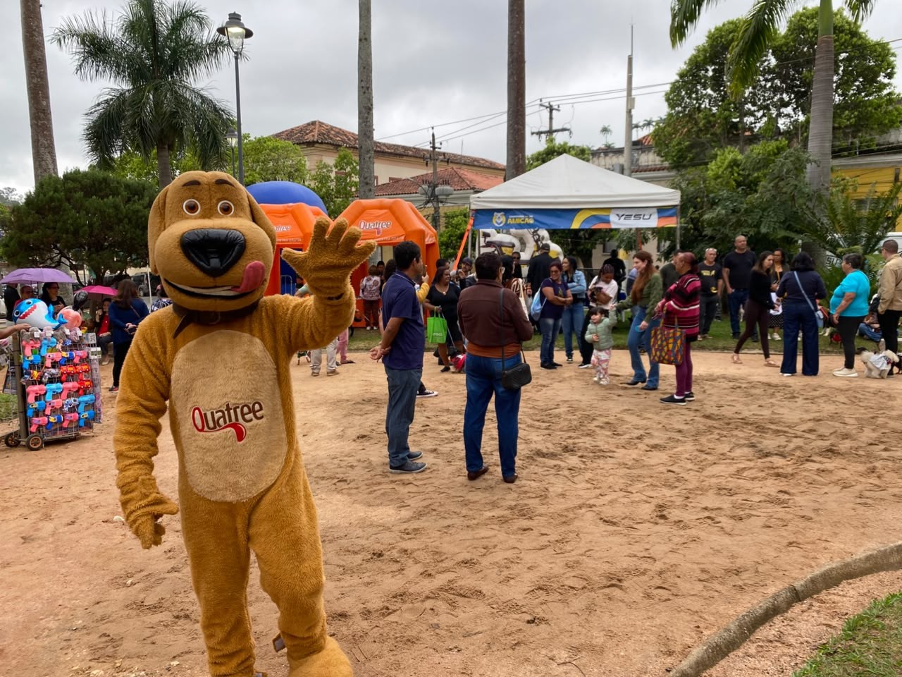 'Caminhada do Amicão' reúne famílias e animais de estimação em Vassouras; veja fotos — Foto: Divulgação/TV Rio Sul