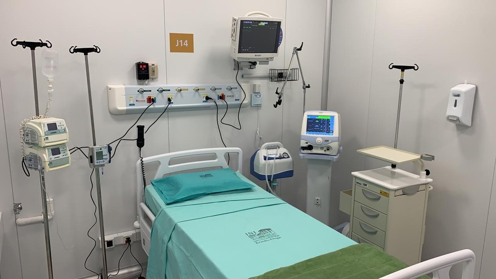 Leito em Centro Hospitalar. Foto ilustrativa. — Foto: Leonardo Oliveira/Fiocruz/Divulgação