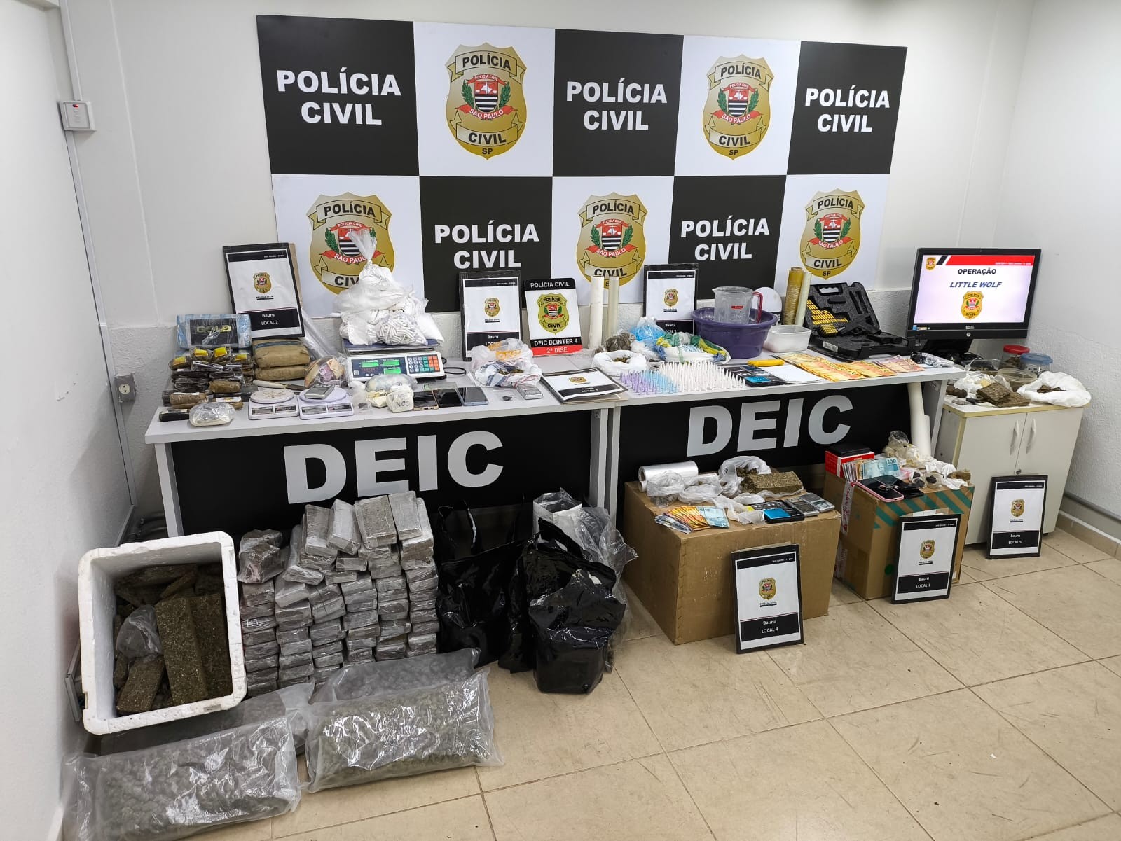 Operação prende cinco pessoas e desarticula delivery de 'maconha gourmet' em Bauru 