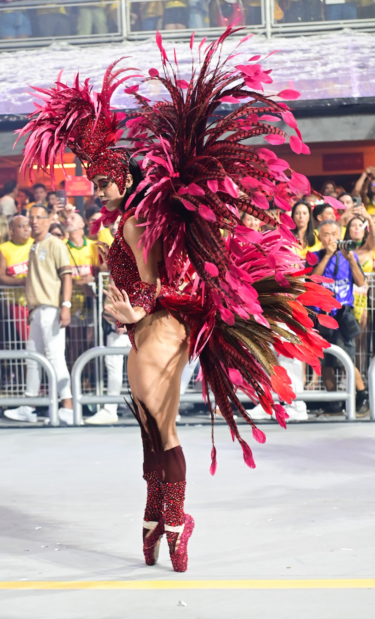 FOTOS: Destaques da primeira noite de desfiles no Carnaval de São Paulo