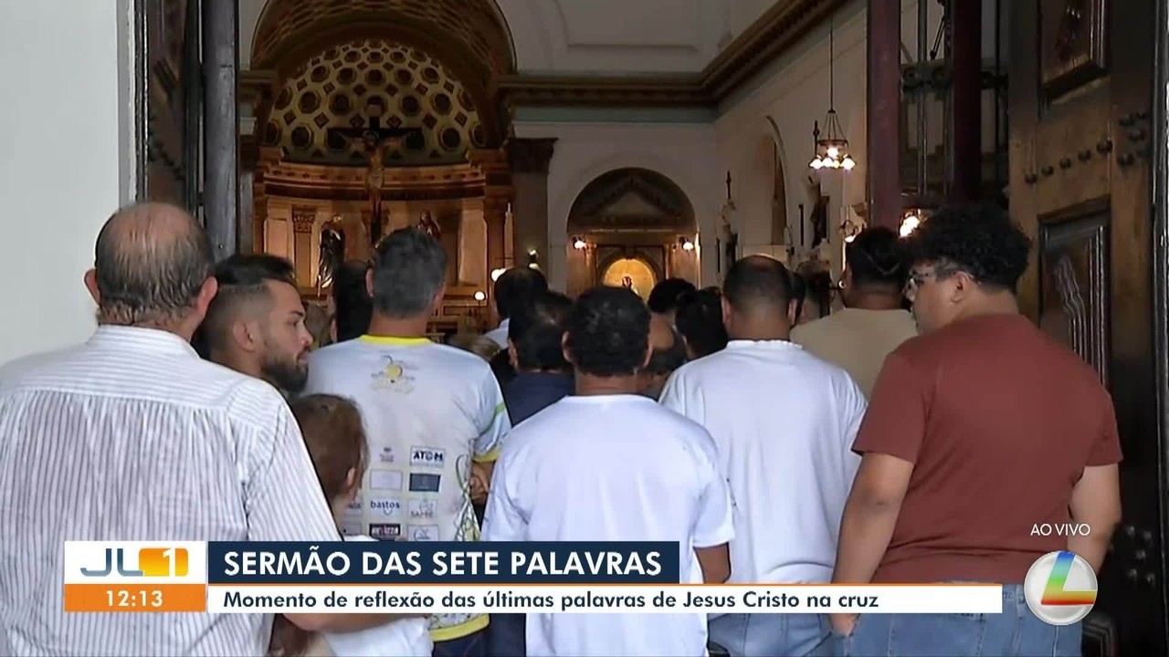 Sermão das Sete Palavras reúne centenas de fiéis em capela de colégio em Belém