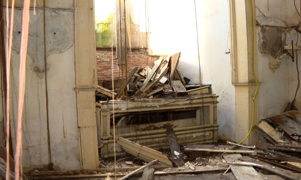 Igreja de São Miguel, no Pelourinho. — Foto: Reprodução/TV Bahia