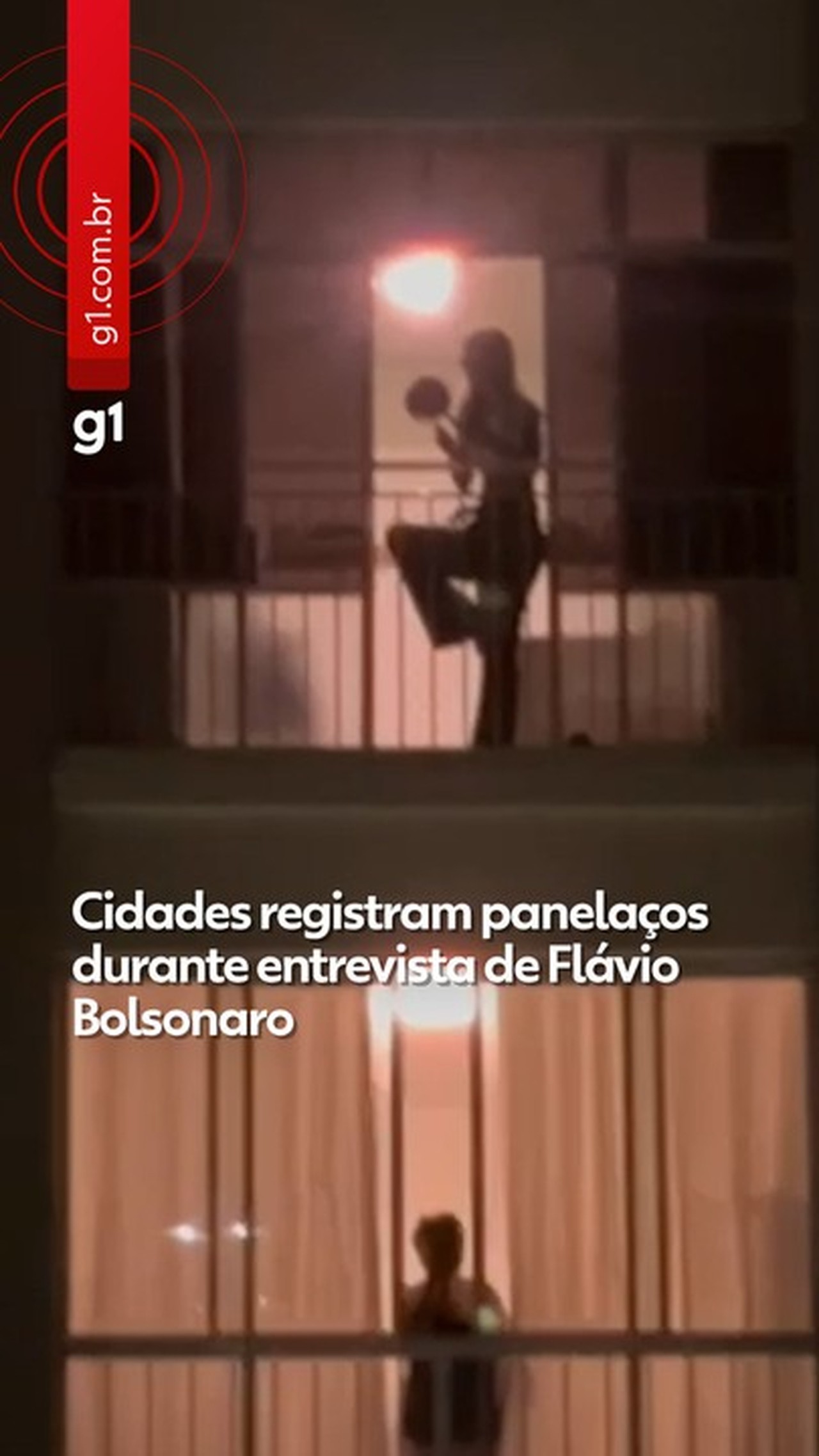 Cidades registram panelaços durante entrevista de Flávio Bolsonaro