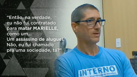 Ronnie Lessa diz que matou Marielle por promessa de chefiar nova milícia no Rio - Programa: Fantástico 
