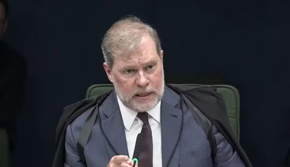 Dias Toffoli, ministro do STF — Foto: Reprodução