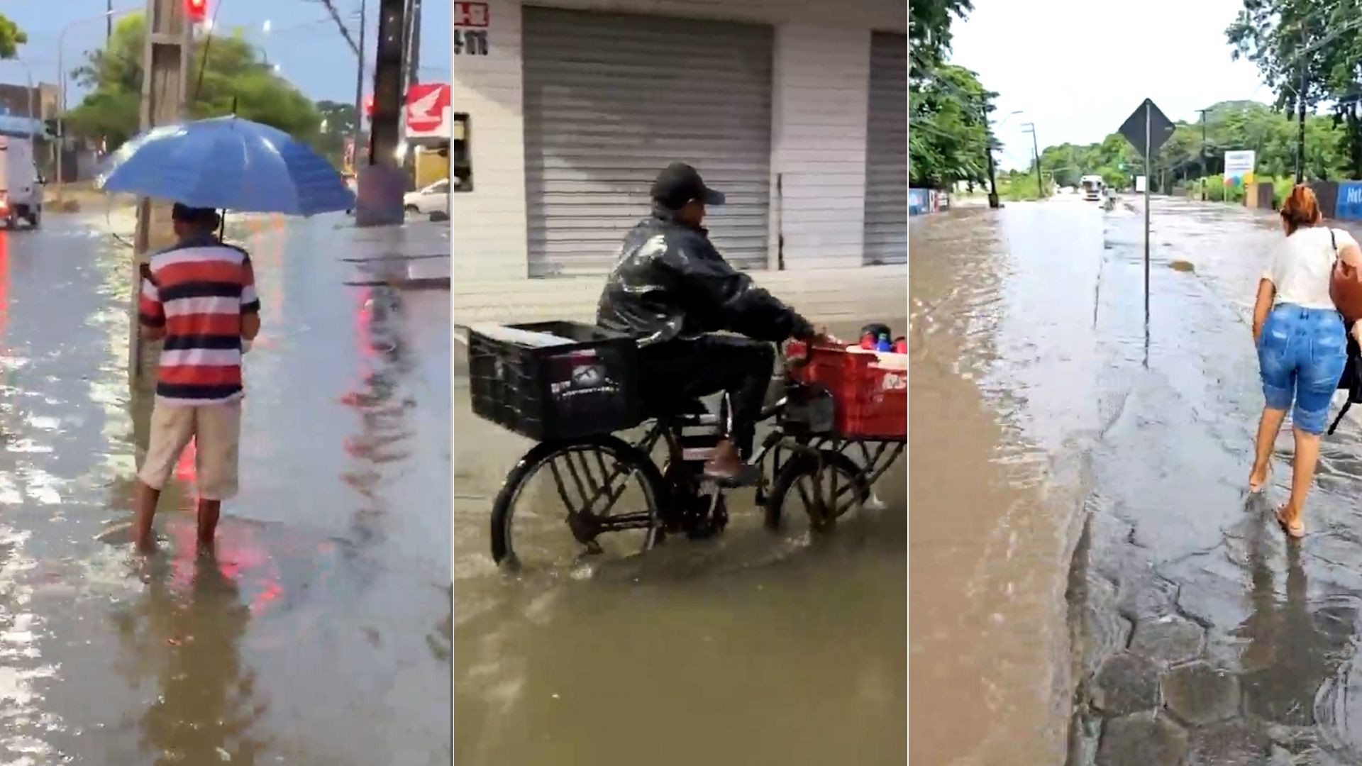 Chuva volta a provocar alagamentos e transtornos na Grande São Luís nesta quinta-feira
