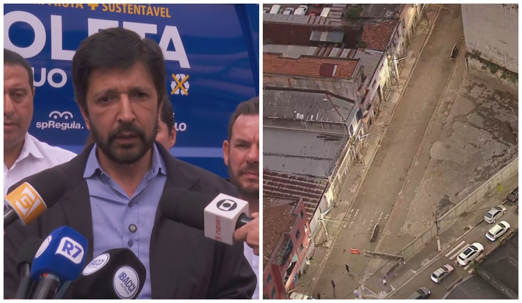 Nunes se diz surpreso com o 'sumiço' do 'fluxo' da Cracolândia e acredita que operação na Favela do Moinho bloqueou fornecimento de drogas
