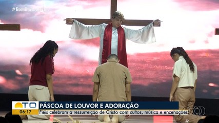 Igrejas evangélicas celebram a Páscoa com cultos, música e apresentações