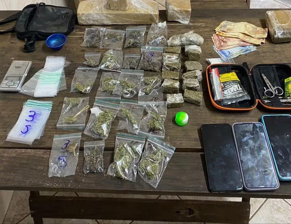 Materiais apreendidos na operação 'Anthill' — Foto: Polícia Federal/Divulgação