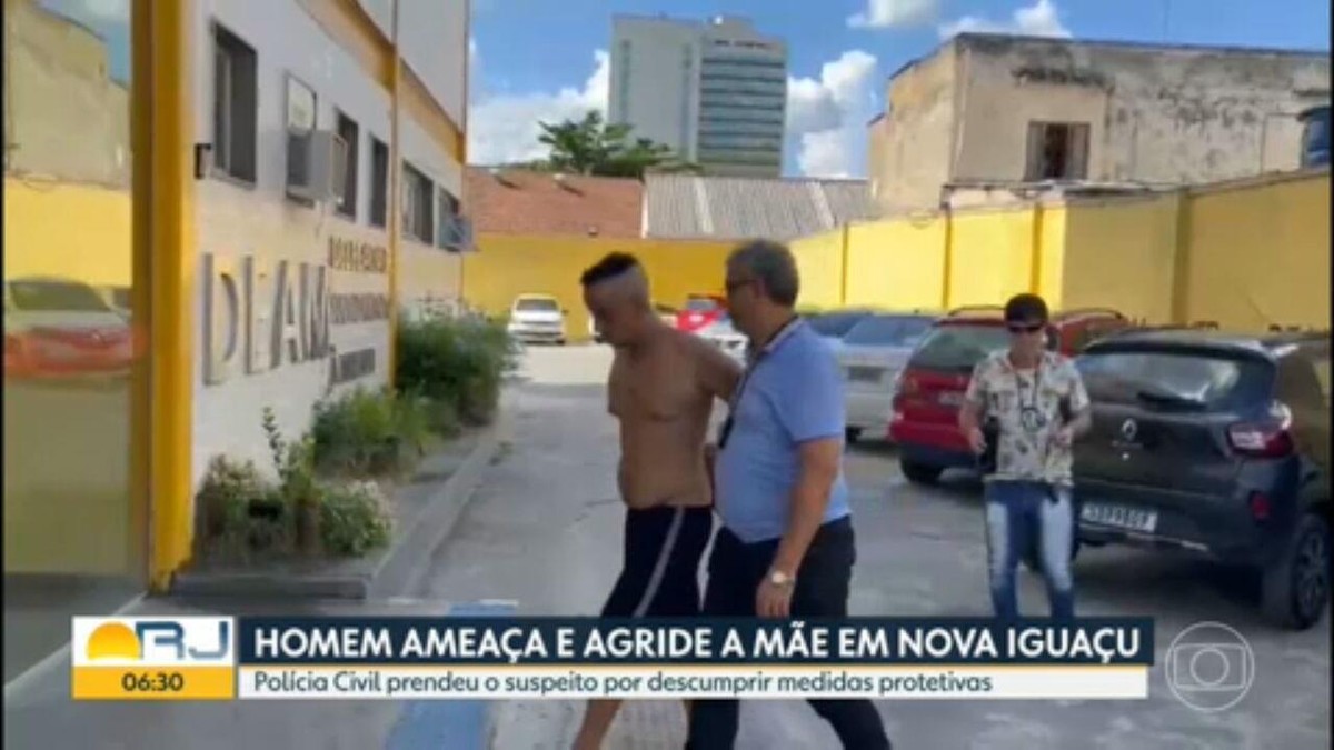 Suspeito De Ameaçar E Agredir A Própria Mãe é Preso Em Nova Iguaçu Na